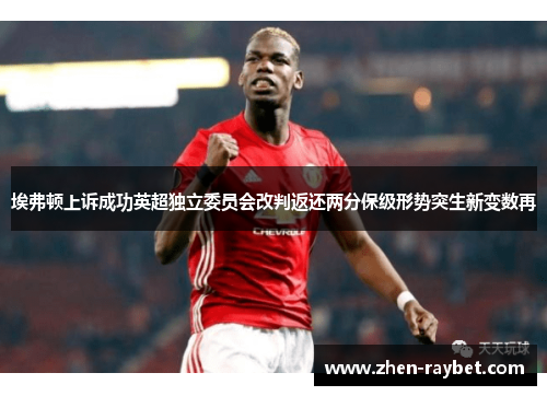 埃弗顿上诉成功英超独立委员会改判返还两分保级形势突生新变数再 埃弗顿上诉成功英超独立委员会改判返还两分保级形势突生新变数再